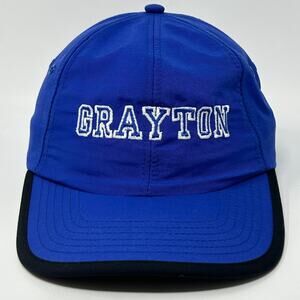 Grayton Dad Hat Baseball Cap Blue Unstructured Strapback Ouray Sportswear